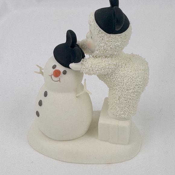 Adorable Snowbabies "Be Like Mickey Too!" Department 56 . - Picture 4 of 8